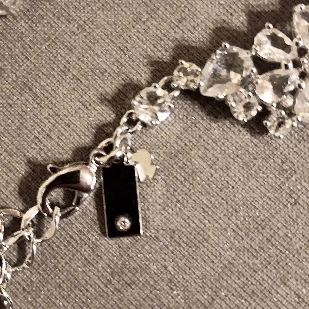 Kate Spade Sparkly Floral Necklace